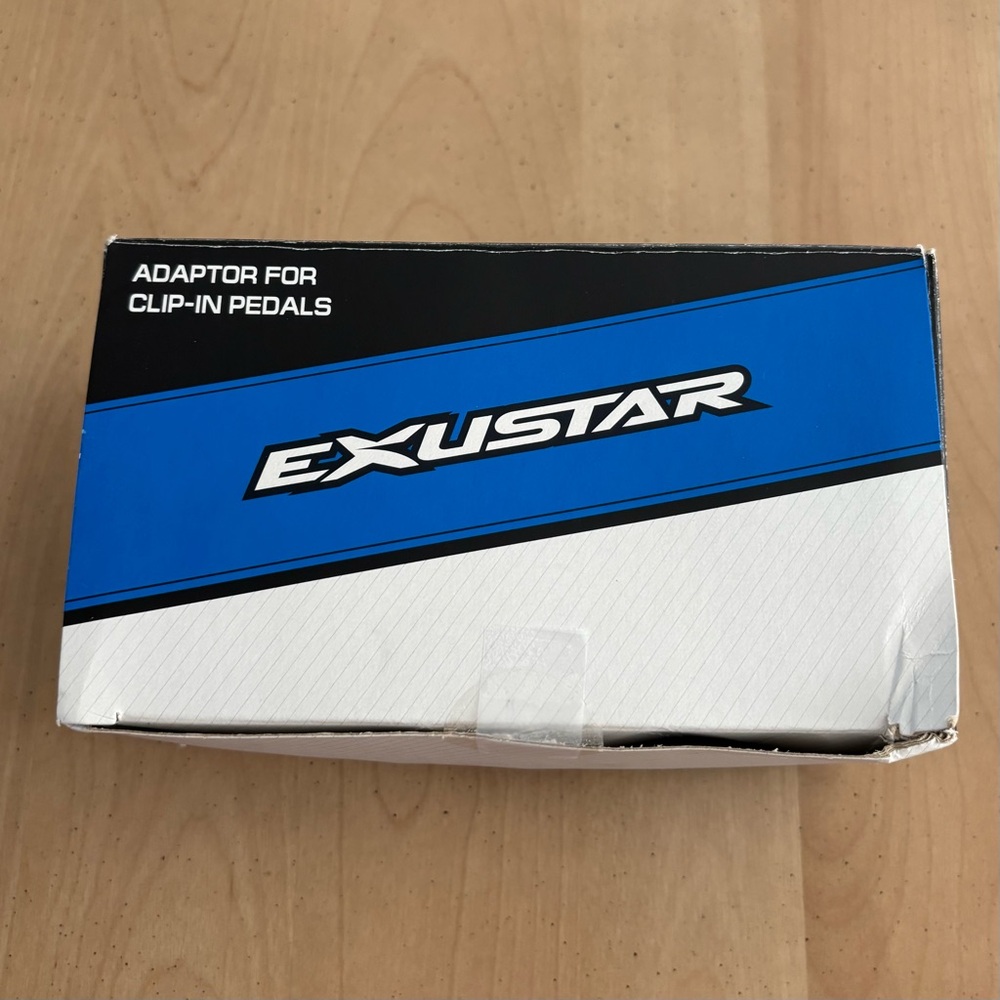 Peloton Exustar E-SL02A1 Adaptor for Clip-In Pedals Bike Pedal Accessory